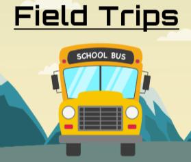 Field trip with bus clip art 
